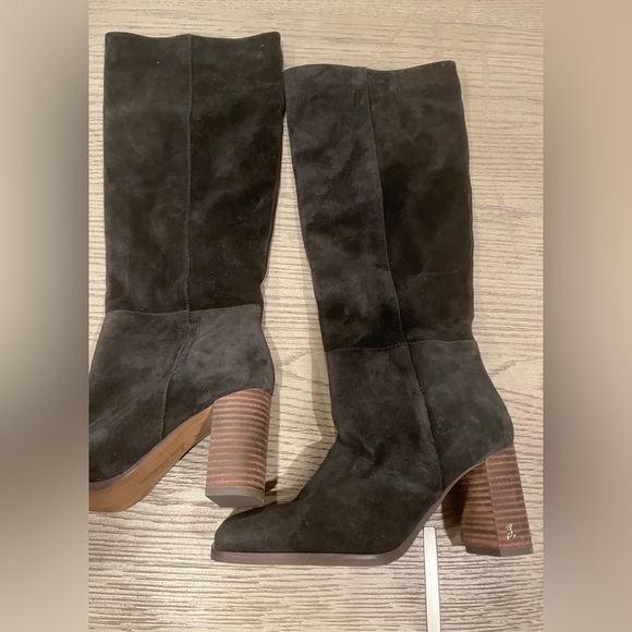 NWT Sam Edelman Black Olly Knee High Boots - Picture 5 of 13
